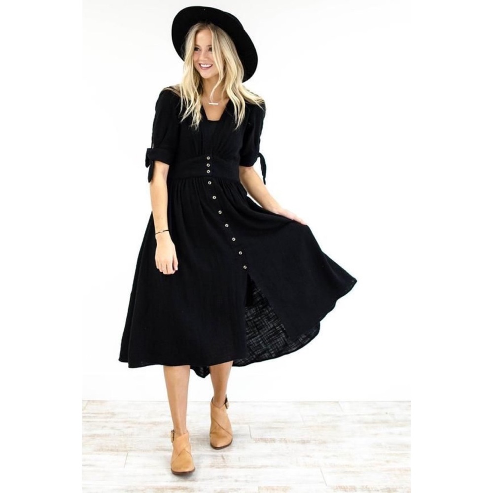 Free people- Love of my life midi dress